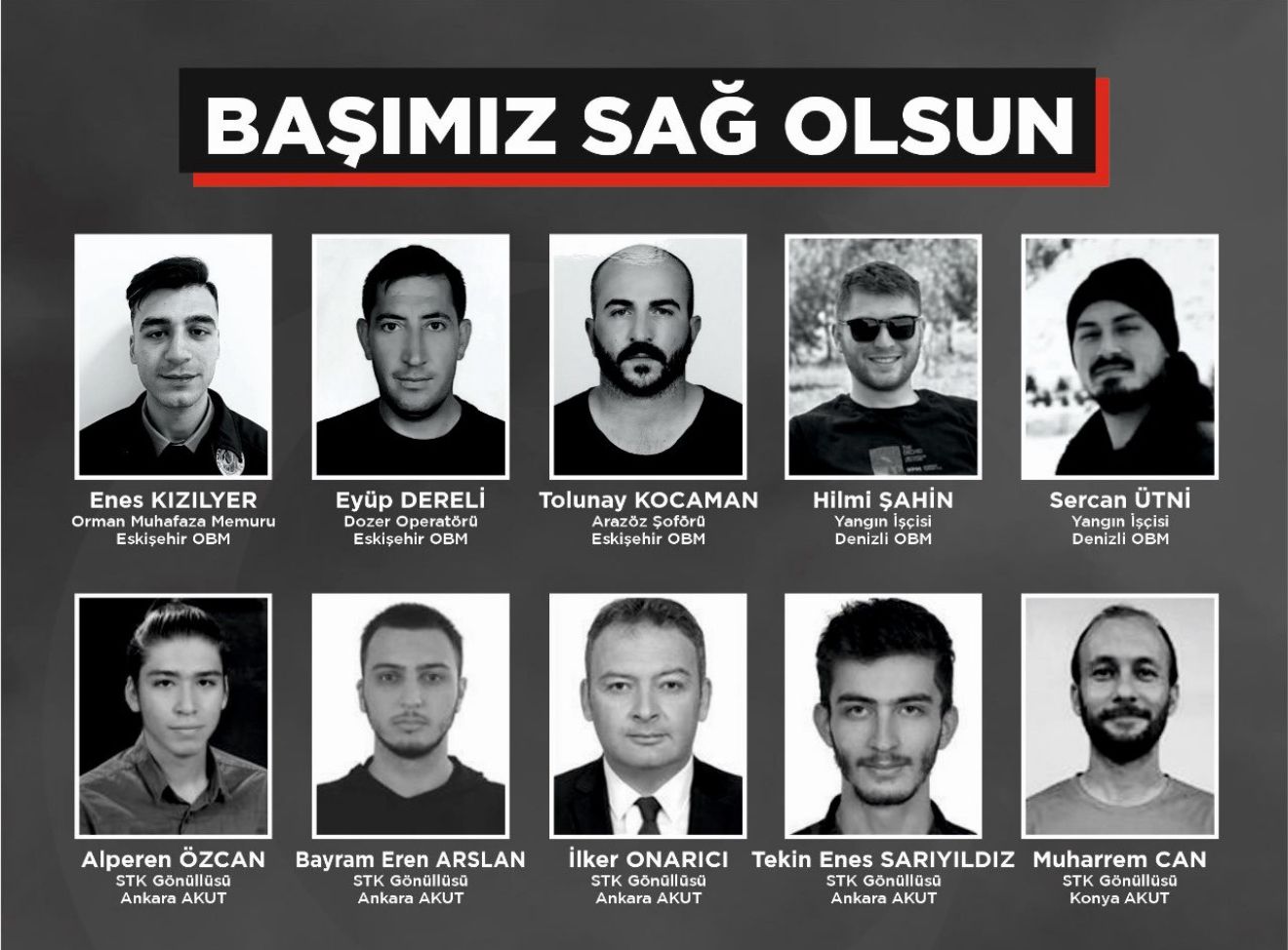 BAŞIMIZ SAĞ OLSUN