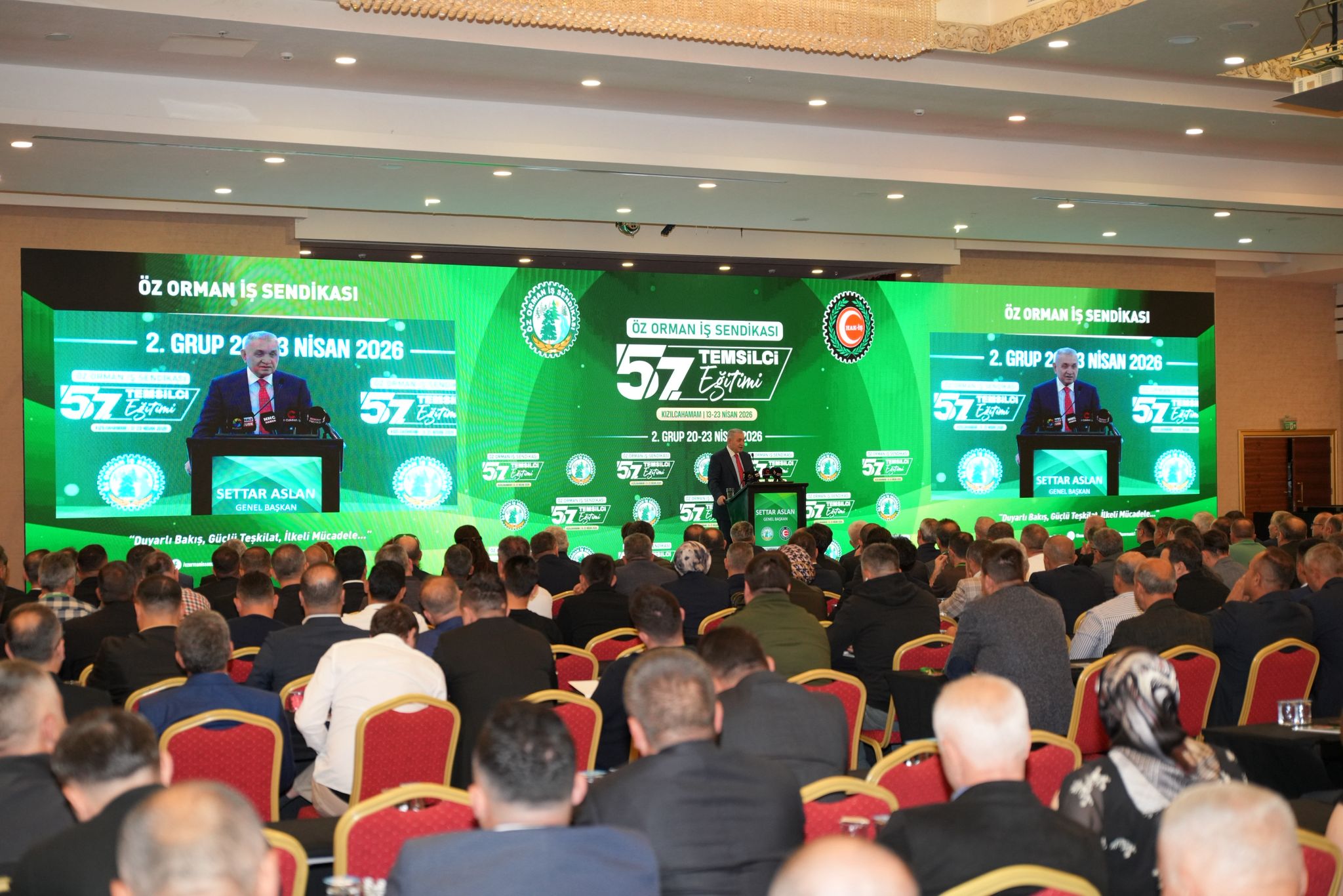 Aslan; “Mevcut personel kadar yeni işçi alınmalı”