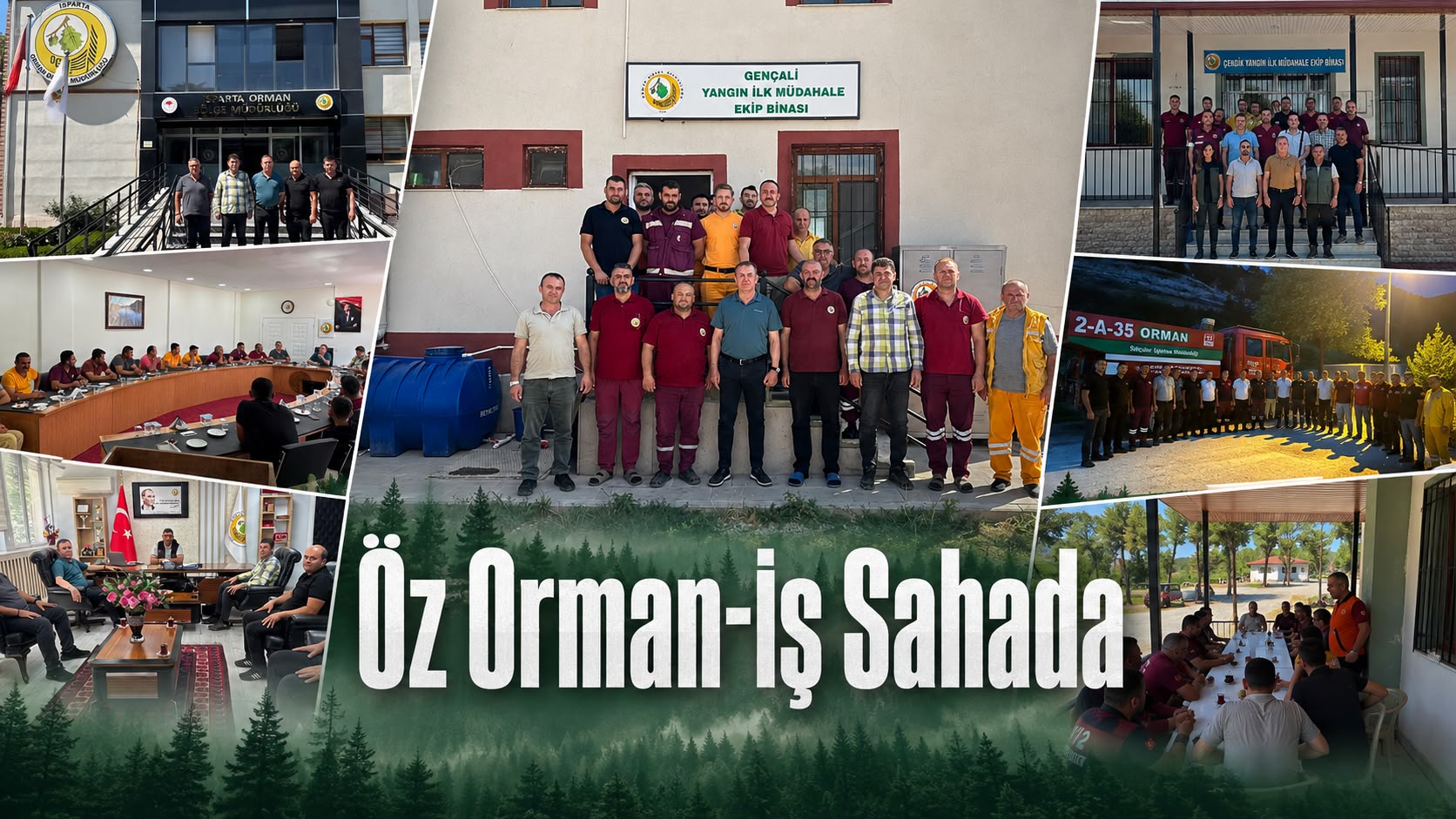 ÖZ ORMAN SAHADA