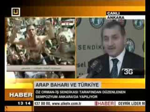 17 Aralık 2011 Ülke TV - Arap Baharı Sempozyum Haberi